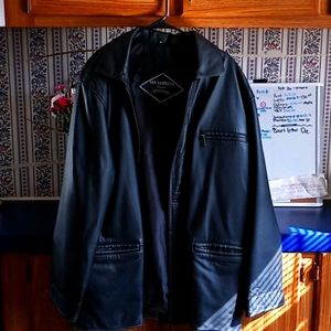 Via vespucci leather jacket mens